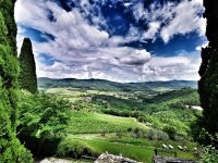 Colline Toscane castello di Vicchiomaggio