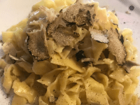 Tagliolini al tartufo fresco.